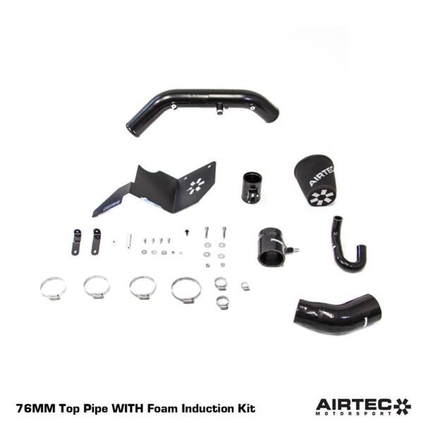 AIRTEC Motorsport RS-Style 76mm Top Induction Pipe for Fiesta ST180 - Image 2