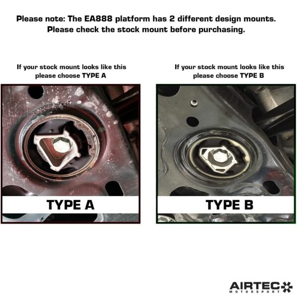 AIRTEC Motorsport Torque Mount Insert for MQB EA888 (Type A & B) - Image 5