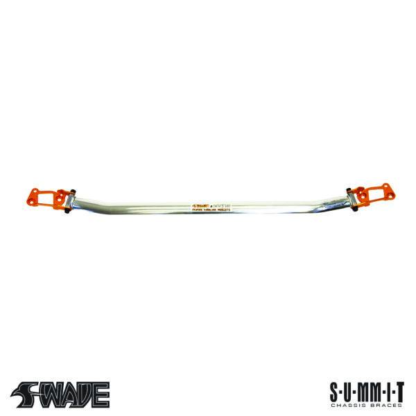 SUMMIT & Swave Polished Front Upper Strut Brace for Toyota Yaris GR